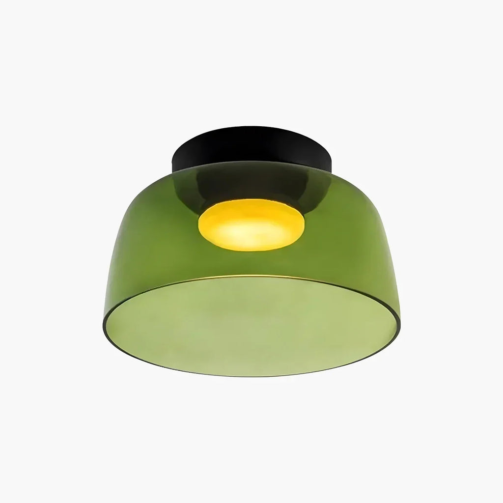 Colored Glass Ceiling Light for Bedroom ByMagi