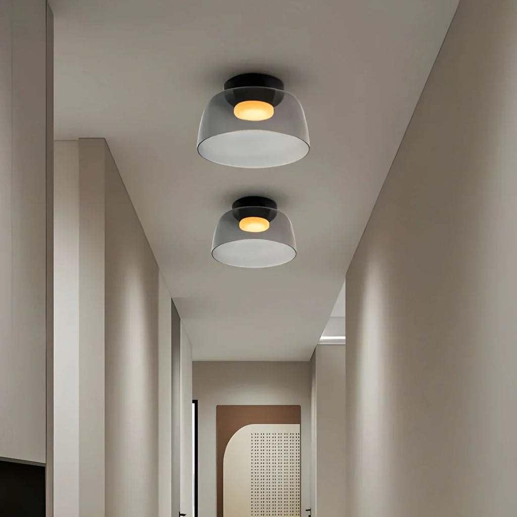 Colored Glass Ceiling Light for Bedroom ByMagi