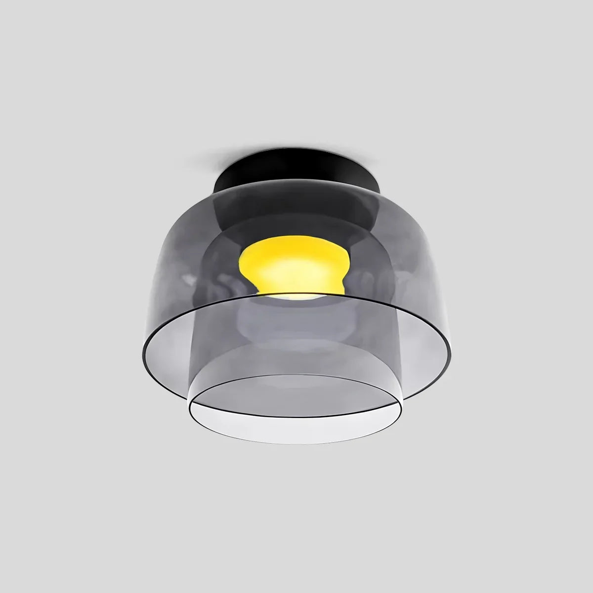 Colored Glass Ceiling Light for Bedroom ByMagi