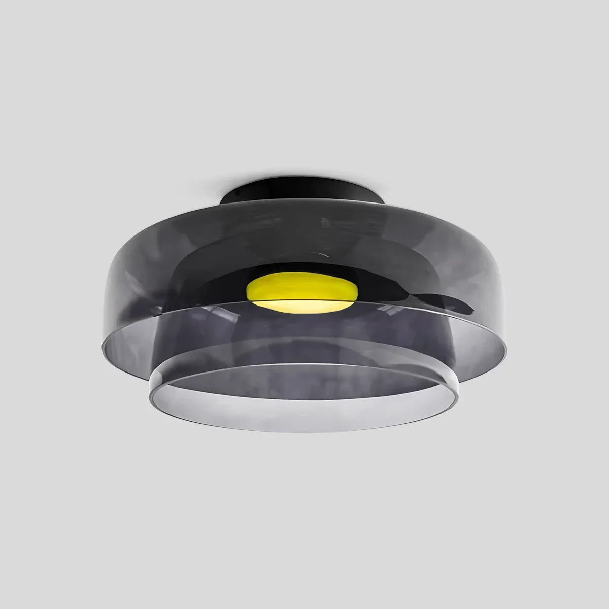 Colored Glass Ceiling Light for Bedroom ByMagi
