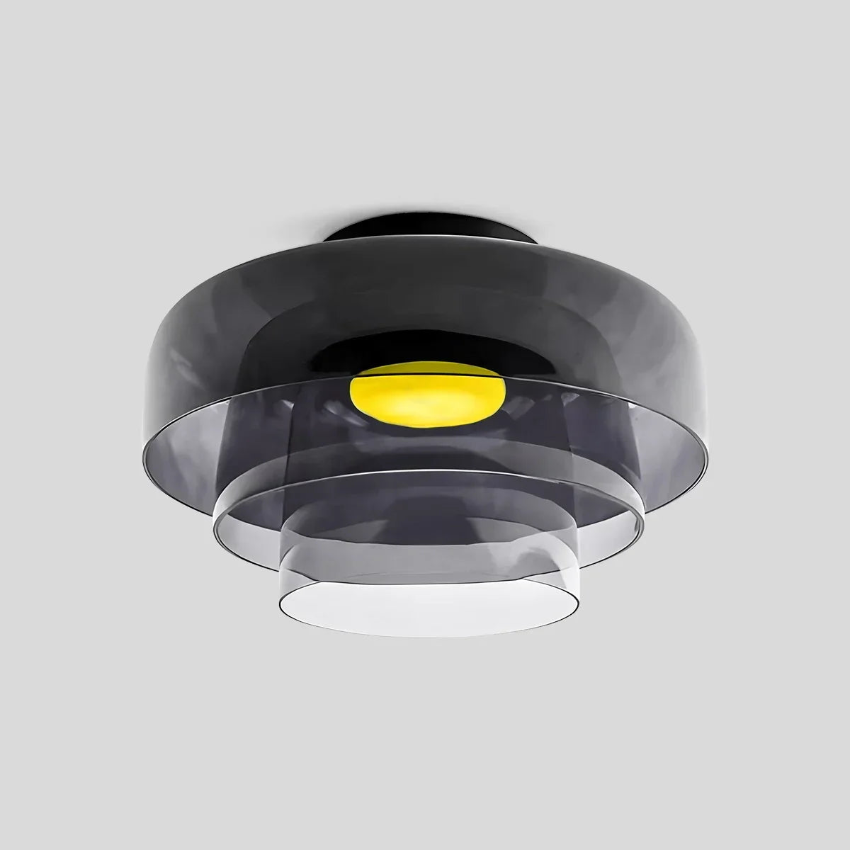 Colored Glass Ceiling Light for Bedroom ByMagi