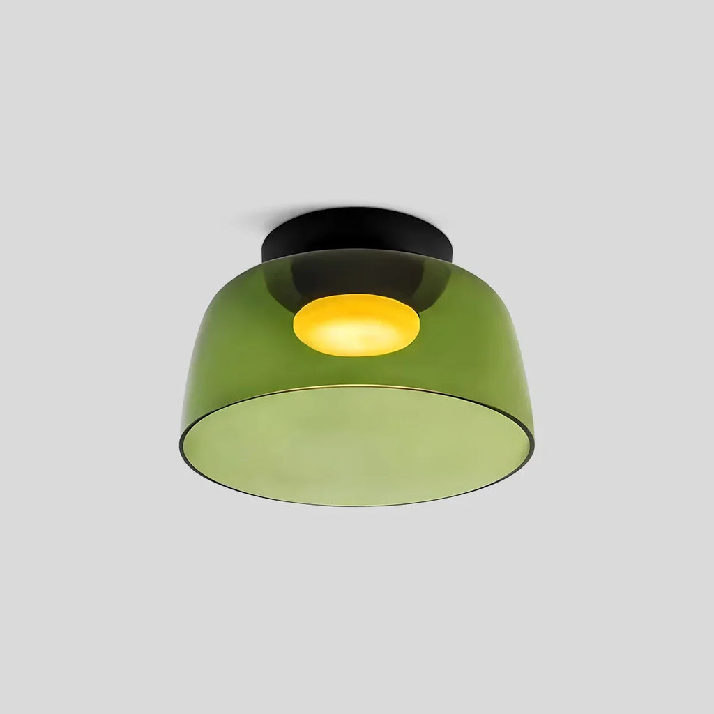 Colored Glass Ceiling Light for Bedroom ByMagi