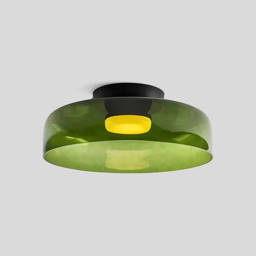Colored Glass Ceiling Light for Bedroom ByMagi