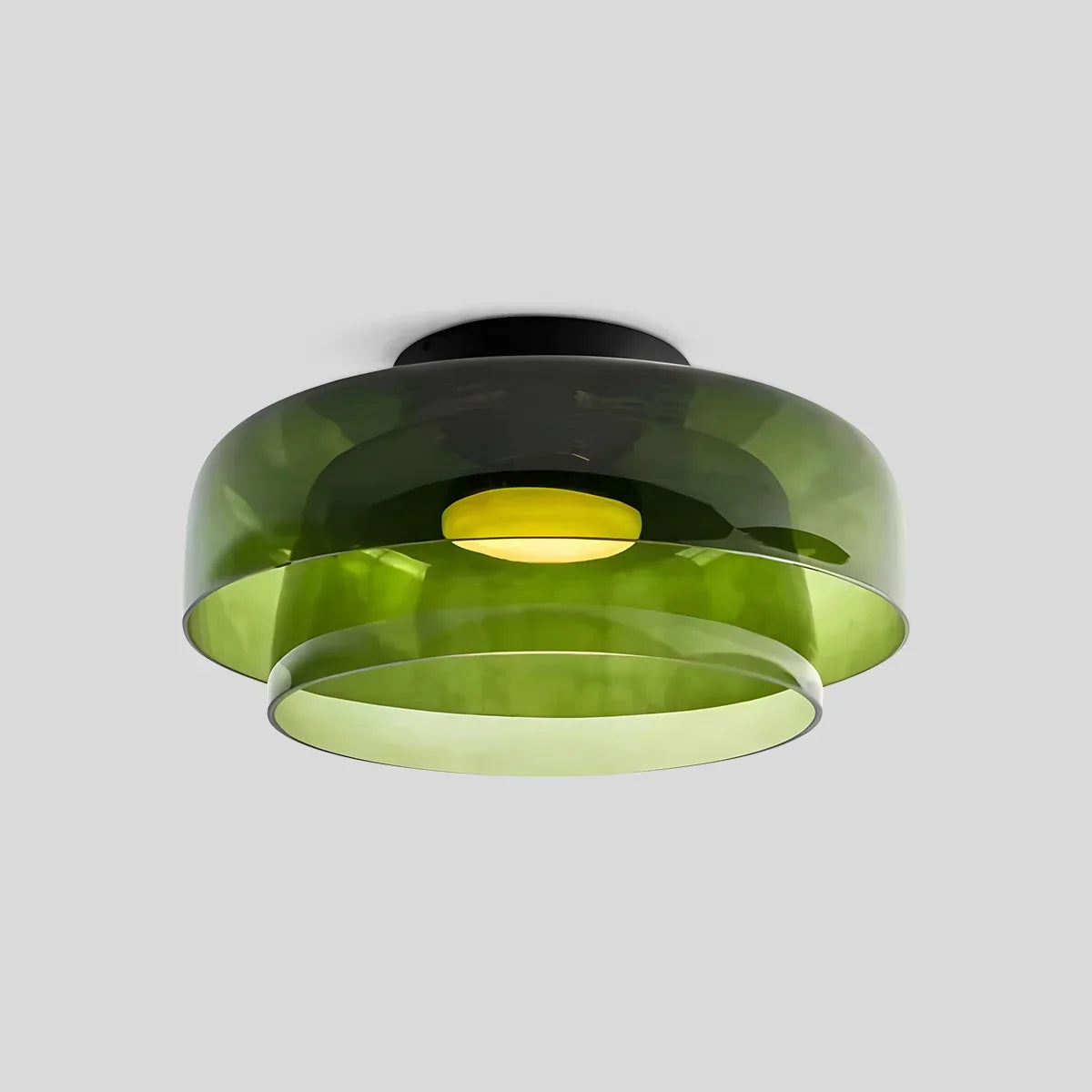 Colored Glass Ceiling Light for Bedroom ByMagi
