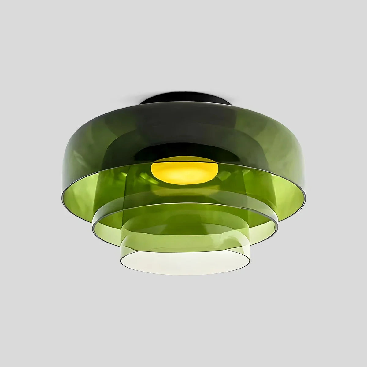 Colored Glass Ceiling Light for Bedroom ByMagi