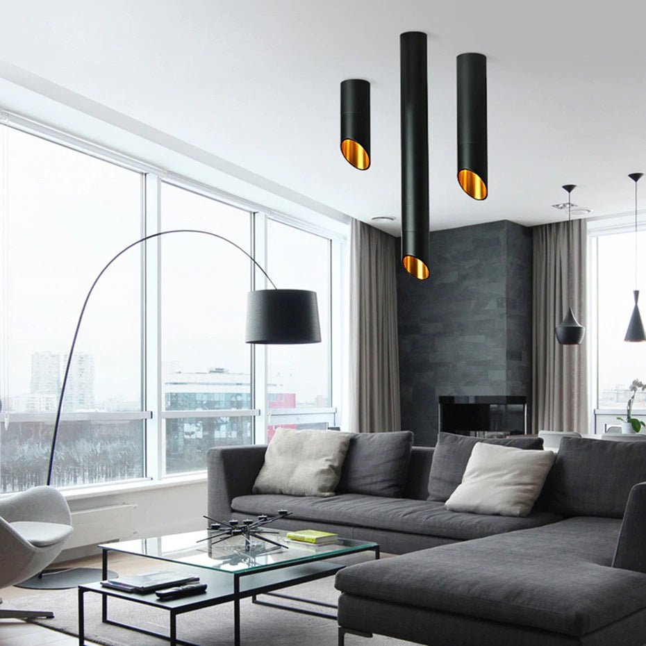 Contemporary Surface-Mount LED Tube Downlight ByMagi