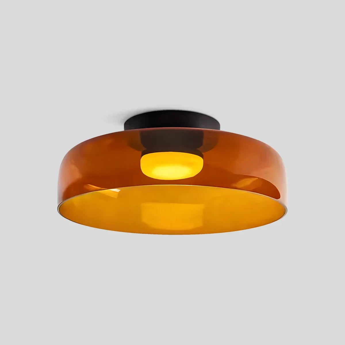 Colored Glass Ceiling Light for Bedroom ByMagi