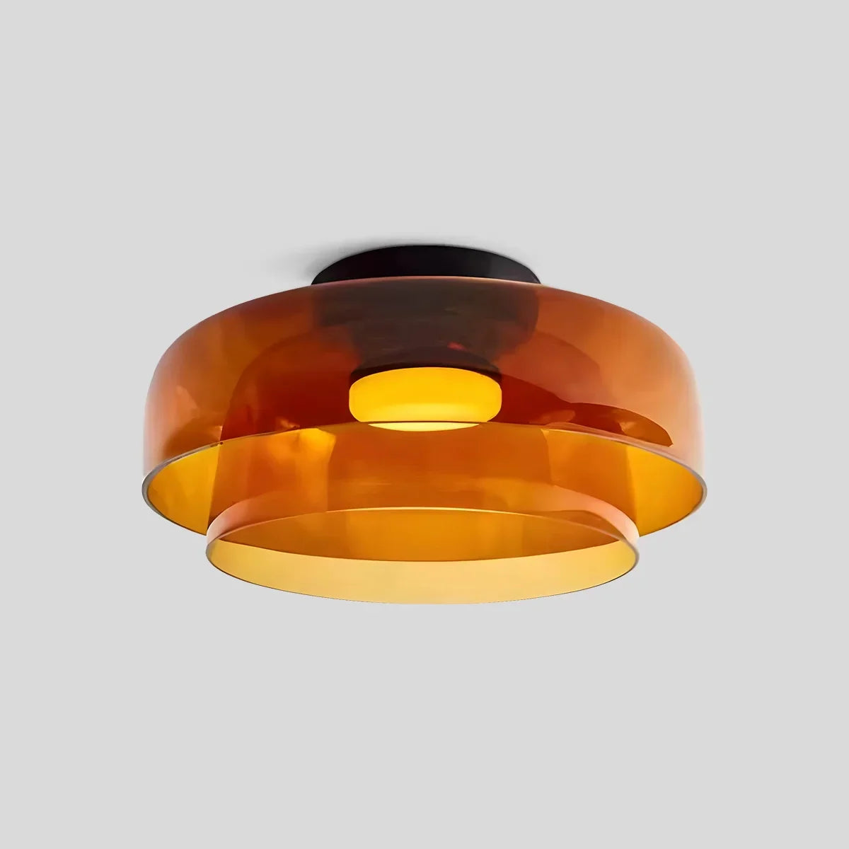 Colored Glass Ceiling Light for Bedroom ByMagi