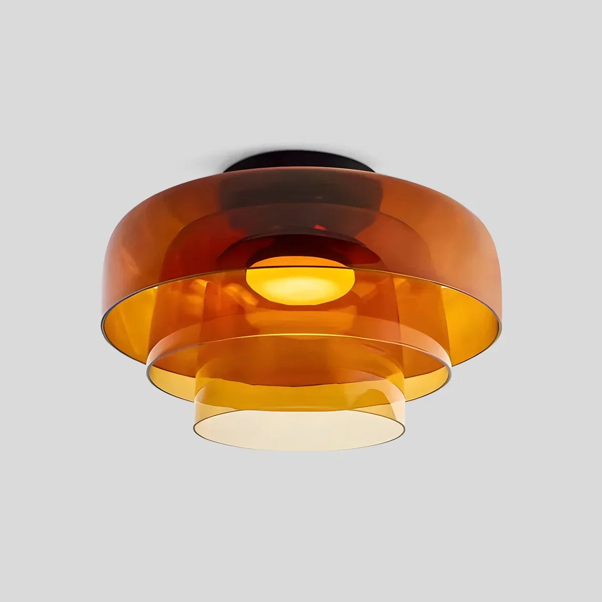 Colored Glass Ceiling Light for Bedroom ByMagi